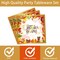 96 PCS -Thanksgiving Party Decorations Party Supplies,Thanksgiving Disposable Dinnerware Set(Thanksgiving Tableware Set)9 x 9 x 1.2 inches